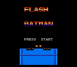 Batman Flash Title Screen